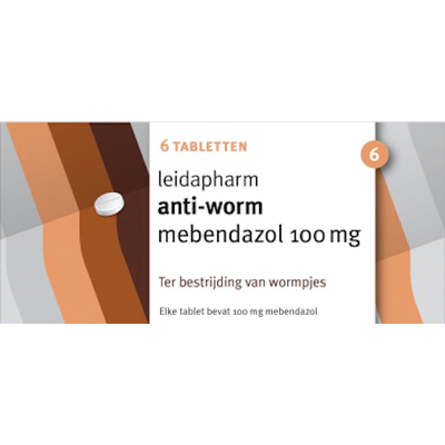 Afbeelding van Leidapharm Anti Worm Tabletten 6st