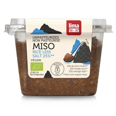 Afbeelding van Lima Miso Rijst 25% minder Zout 300 gr