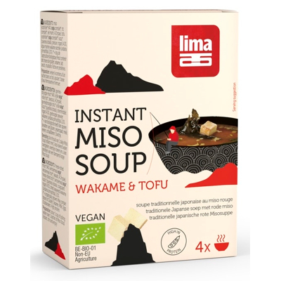 Afbeelding van Lima Instant Miso Soup Wakame &amp; Tofu 40GR