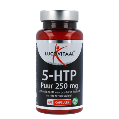 Afbeelding van Lucovitaal 5 HTP puur 250mg vegan 60 capsules