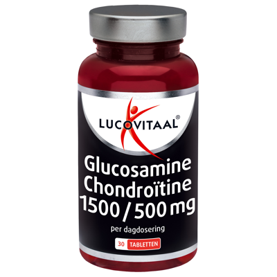 Afbeelding van Lucovitaal Glucosamine Chondroïtine 1500/500mg Tabletten
