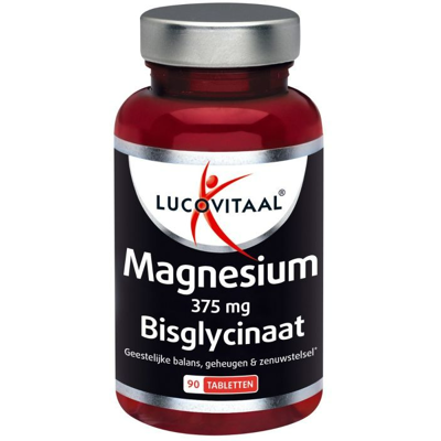 Afbeelding van Lucovitaal Magnesium 375mg Bisglycinaat Tabletten