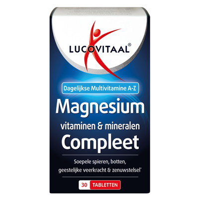 Afbeelding van Lucovitaal Magnesium Vitaminen Mineralen Compleet 30TB