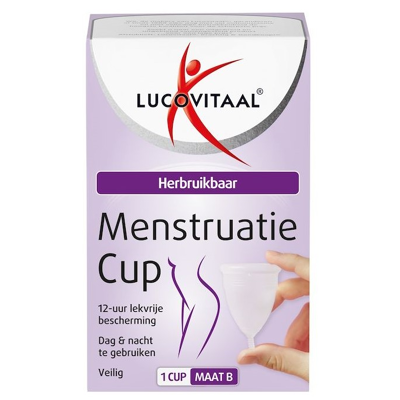 Afbeelding van Lucovitaal Menstruatie Cup Maat B 1ST