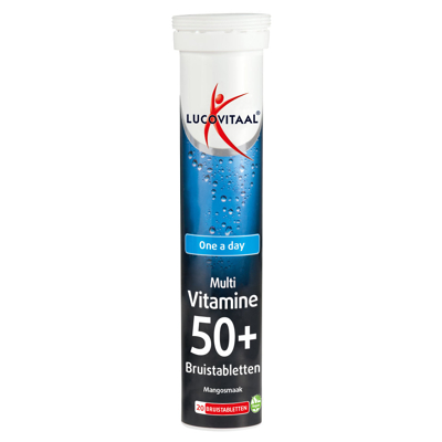 Afbeelding van Lucovitaal Multi Vitamine 50+ Bruistabletten