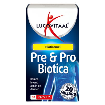 Afbeelding van Lucovitaal Pre &amp; Probiotica Capsules 30CP