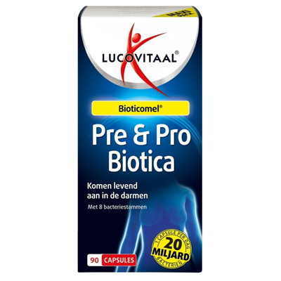 Afbeelding van Lucovitaal Pre &amp; Probiotica Capsules 90CP