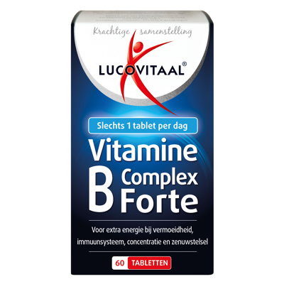 Afbeelding van Stapel tot 60% korting Lucovitaal Vitamine B Complex Forte (60 Tabletten)