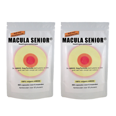 Afbeelding van Macula Senior Capsules Jaarverpakking 2x360CP