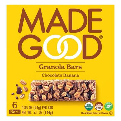 Afbeelding van MadeGood Granola Repen Chocolade banaan 24 gr