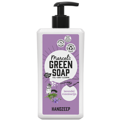 Afbeelding van Marcels Green Soap Handzeep Lavendel &amp; Rozemarijn 500ML