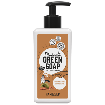 Afbeelding van Marcels Green Soap Handzeep Sandelhout &amp; Kardemom 250ML