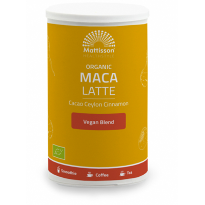 Afbeelding van Mattisson HealthStyle Latte Maca Bio 160GR