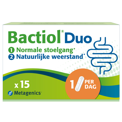 Afbeelding van Metagenics Bactiol Duo Capsules 15CP