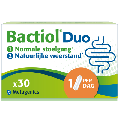 Afbeelding van Metagenics Bactiol Duo Capsules 30CP