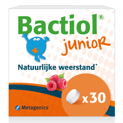 Afbeelding van Metagenics Bactiol Junior Kauwtabletten 30KTB