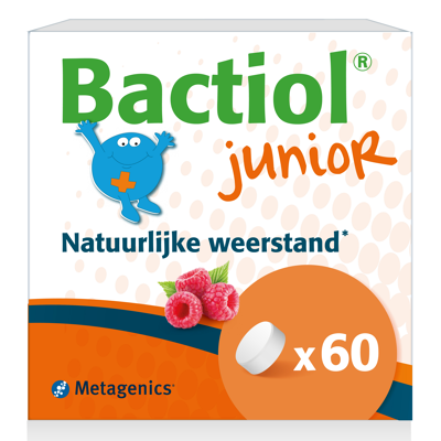 Afbeelding van Metagenics Bactiol Junior Kauwtabletten 60KTB