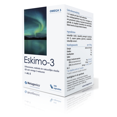 Afbeelding van Metagenics Eskimo 3 Capsules