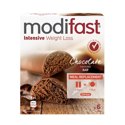 Afbeelding van Modifast Intensive Lunchreep Chocolade 6x31g eFarma