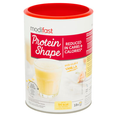 Afbeelding van Modifast Protein Shape Milkshake Vanille 540GR