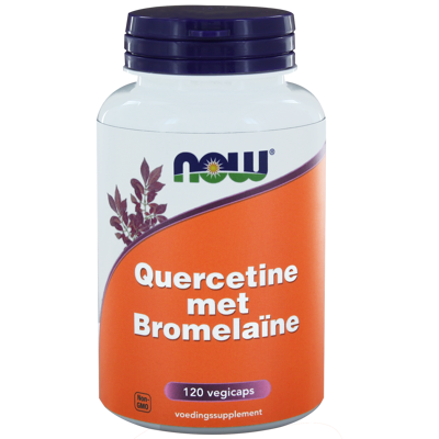 Afbeelding van NOW Quercitine With Bromelaine Capsules 120st