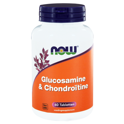 Afbeelding van NOW Glucosamine &amp; Chondroitine Tabletten 60ST