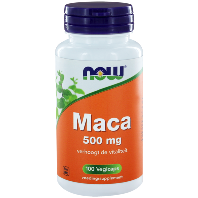 Afbeelding van Now Maca 500 Mg, 100 Veg. capsules