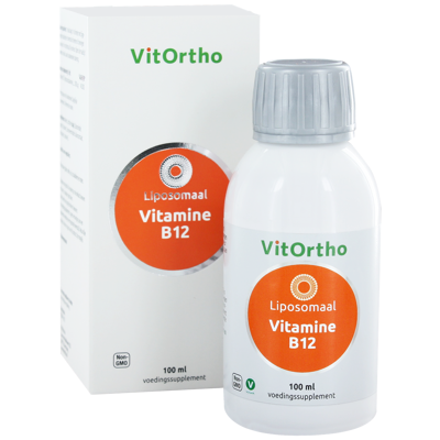 Afbeelding van Vitortho Vitamine B12 Liposomaal, 100 ml