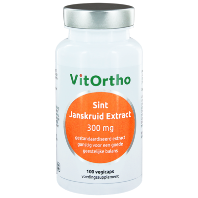 Afbeelding van Vitortho Sint Janskruid extract 300 mg 100 vcaps