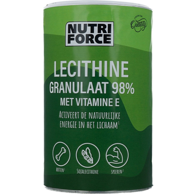Afbeelding van Nutriforce Lecithine Granulaat 98%, 400 gram