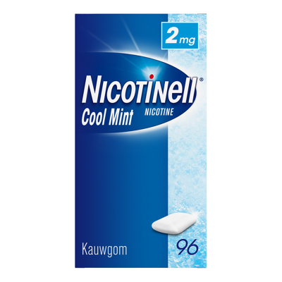 Afbeelding van Nicotinell Cool Mint Kauwgom 2mg