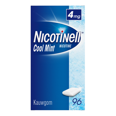 Afbeelding van Nicotinell Cool Mint Kauwgom 4mg
