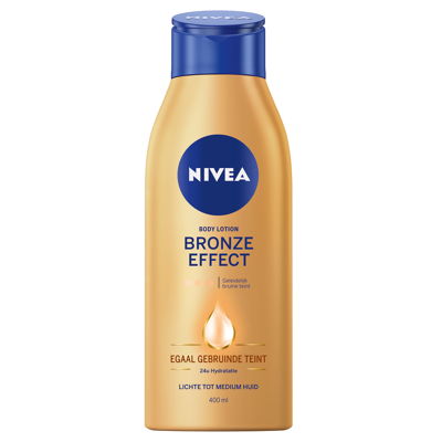 Afbeelding van Nivea Bronze Effect Body Lotion Lichte tot Medium Huid 400ML