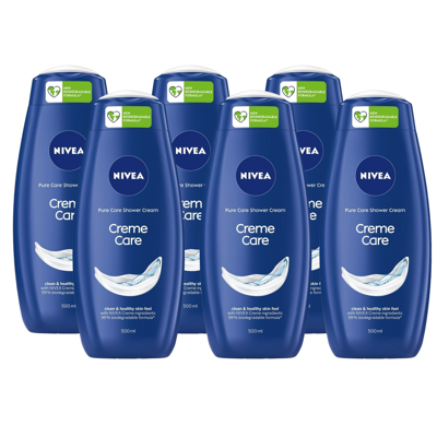 Afbeelding van Nivea Care Cream Shower Multiverpakking 6x500ML