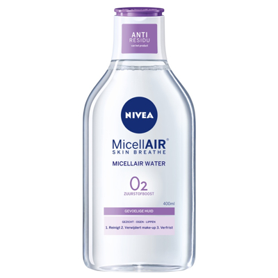 Afbeelding van Nivea Visage Micellair Water 3 in 1 Sensitive, 400 ml