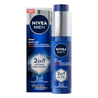 Afbeelding van Nivea Men Anti Age 2 in 1 Power Hydraterende Creme