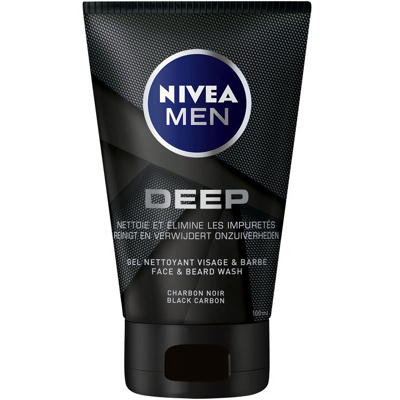 Afbeelding van Nivea Men deep black face wash 100 ml