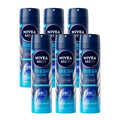 Afbeelding van Nivea Men Fresh Active Deodorant Spray 150ML