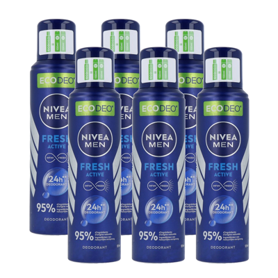 Afbeelding van Nivea Men fresh active deodorant eco 125 Milliliter