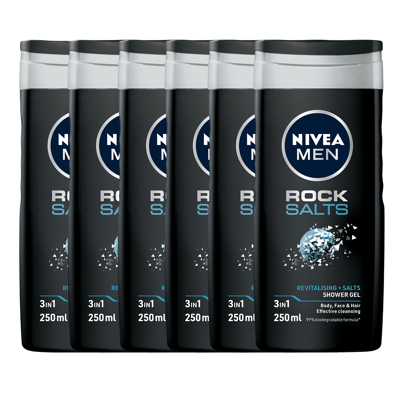 Afbeelding van Nivea Men Rock Salts Shower Gel 250ML