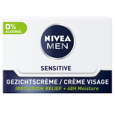 Afbeelding van Nivea Men Sensitive Gezichtscrème 50ML