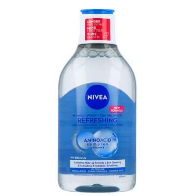 Afbeelding van Nivea Visage micellair water 3 in 1 normale huid 400 ml