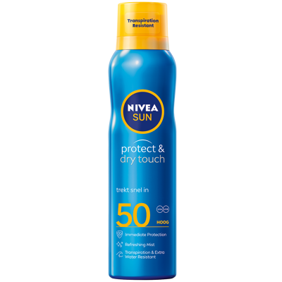 Afbeelding van Nivea Sun Protect &amp; Dry Touch Refreshing Spray SPF50