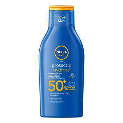 Afbeelding van Nivea Sun protect &amp; hydrate milk SPF50+ 100 ml