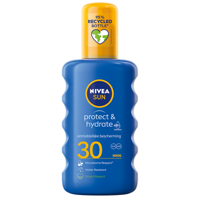 Afbeelding van Nivea Sun Protect &amp; Hydrate SPF30 Zonnebrand Spray 200ml