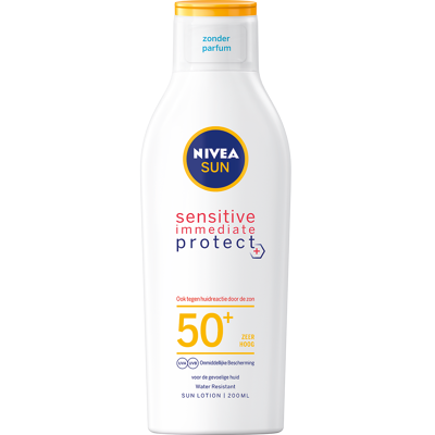 Afbeelding van Nivea Sun Sensitive Immediate Protect Zonnemelk SPF50+