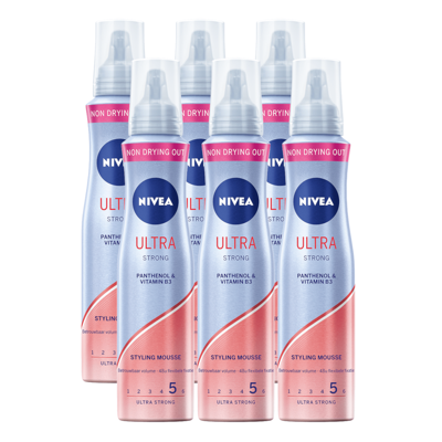 Afbeelding van Nivea Ultra Strong Styling Mousse 150ML