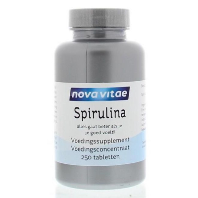 Afbeelding van Nova Vitae Spirulina Tabletten 250st