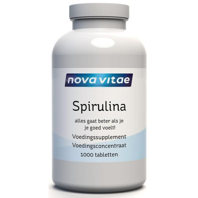 Afbeelding van Nova Vitae Spirulina Tabletten 1000TB