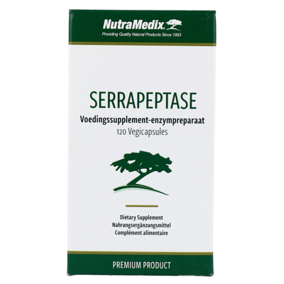 Afbeelding van Nutramedix Serrapeptase 500 Mg, 120 Veg. capsules
